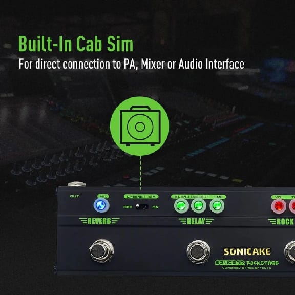 Sonicake Rockstage Multi Effects Pedal W/ Power Supply - image 5