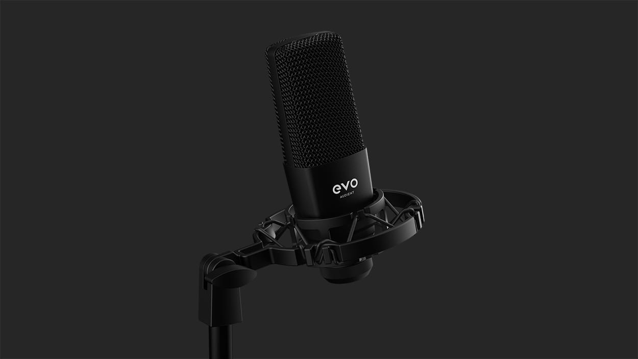 Audient EVO SR1 Condenser Microphone With Shock Mount & XLR Cable - EVO Microphone - image 2