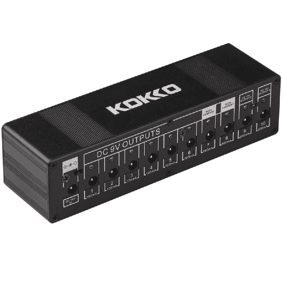 KOKKO Power Supply 10 Isolated Outputs DC 9V 12V 18V Guitar Effect Pedal DC Brick - image 1
