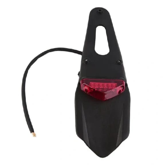 Rear Fender LED Brake Red Tail Light Lamp with Bracket for Off-Road Motorcycle Motocross Dirt Bike - image 4