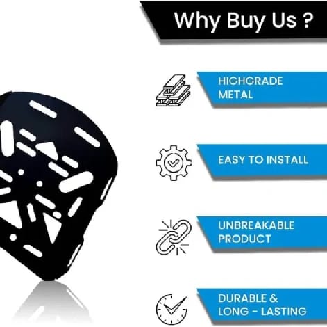 Metal Rear Luggage Rack Carrier Holder Support for Xpulse Motorbike | Durable Metal Construction for Enhanced Cargo Support - image 2