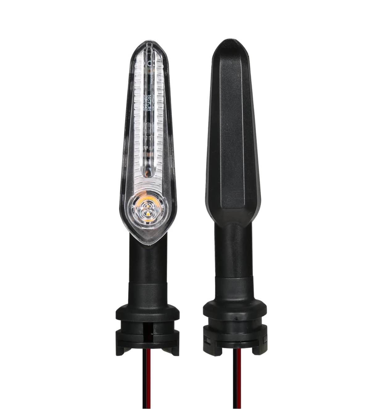 LED Turn Signal Light Motorcycle Accessories Indicator Directional Flashing Lamp 1 Pair Replacement for MT07 700 XJ6 FZ6 MT09 900 MT10 - image 1