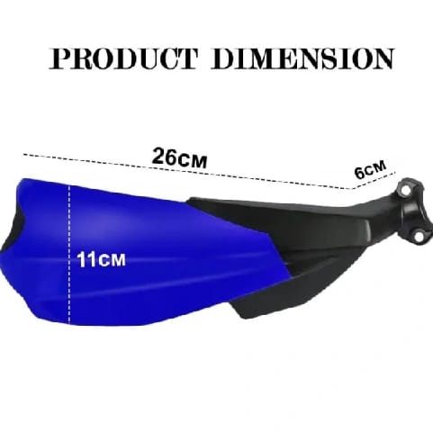 Motorcycle Handlebar hand guards Handguard FOR MX Motorcycle ATV KTM DUKE Dirt bike (Blue) - image 2