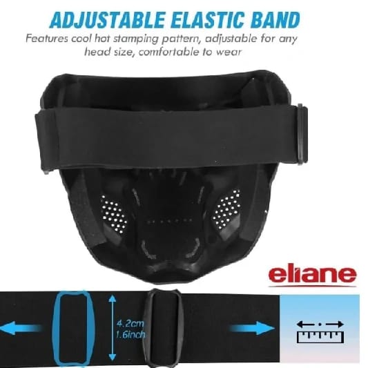 motorcycle Helmet Riding Goggles Glasses Skull Face Mask Helmet Dirt Bike ATV Goggles Riding Goggles Face Mask - image 5
