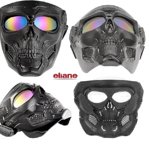 motorcycle Helmet Riding Goggles Glasses Skull Face Mask Helmet Dirt Bike ATV Goggles Riding Goggles Face Mask - image 4