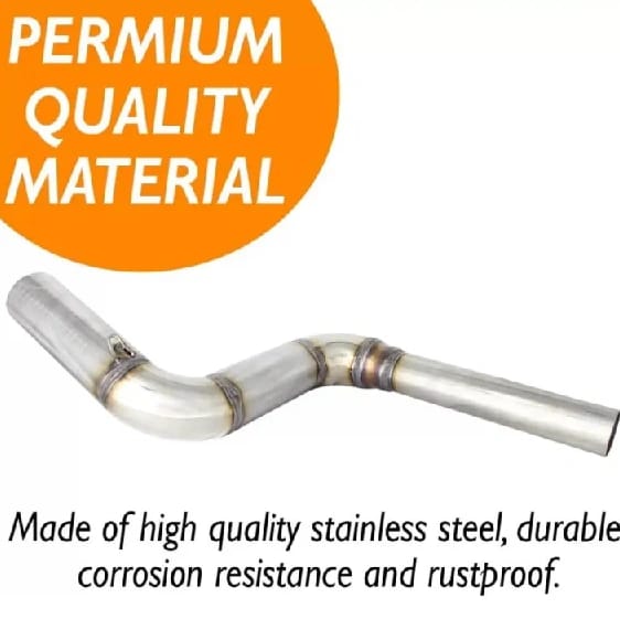 Exhaust Middle Muffler Bend Pipe for Bajaj Dominar 400/ Bajaj Pulsar RS 200, NS 200 - image 3