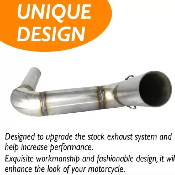 Exhaust Middle Muffler Bend Pipe for Bajaj Dominar 400/ Bajaj Pulsar RS 200, NS 200 - image 2