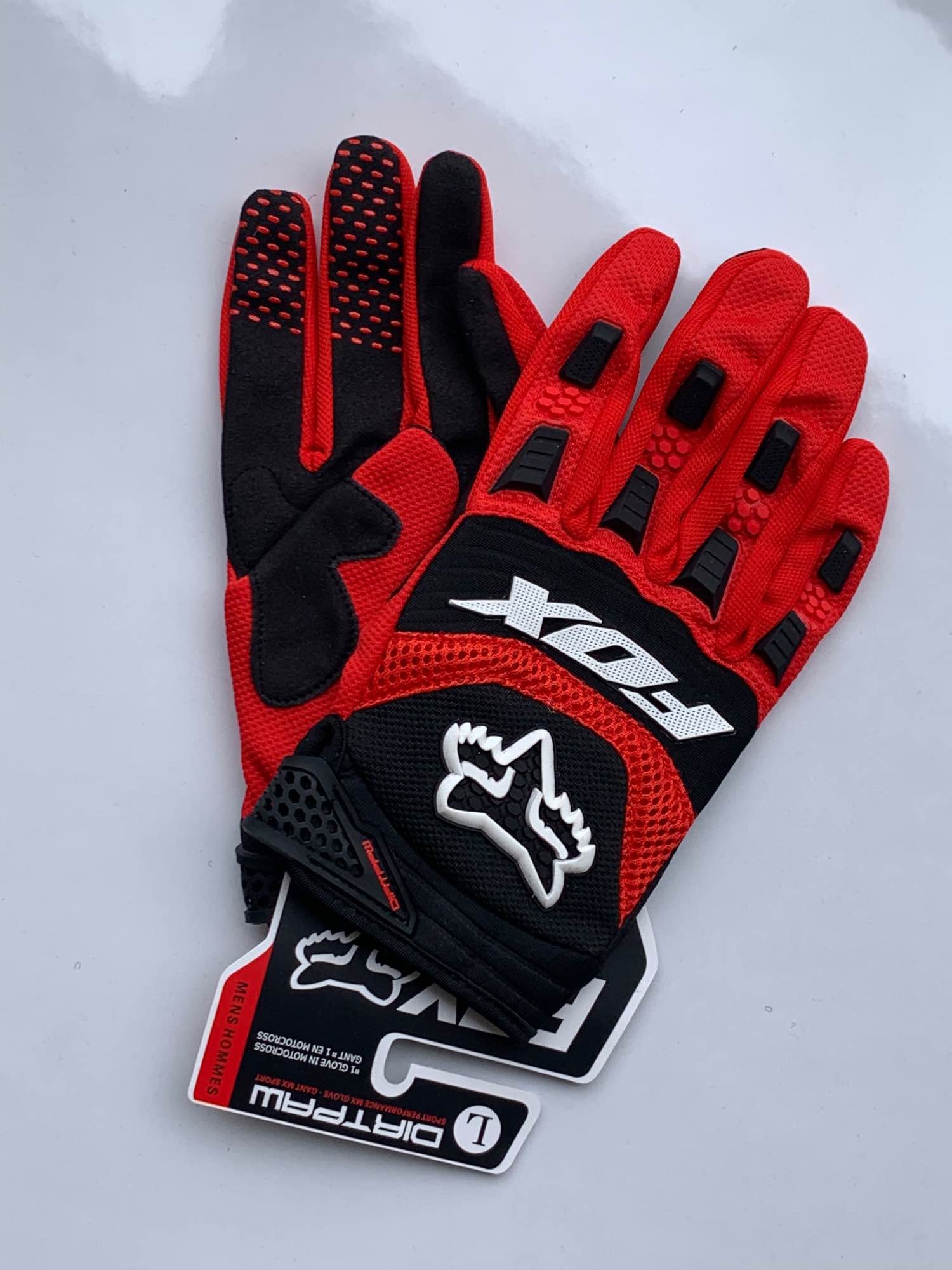 Fox Racing Gloves Red - image 2