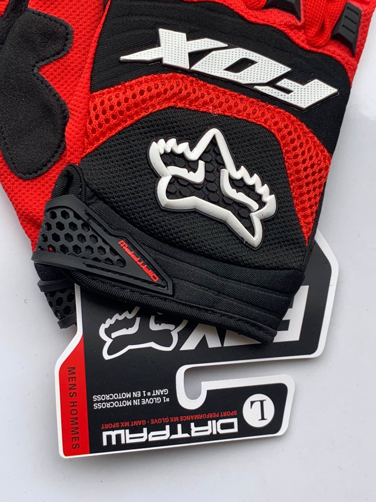 Fox Racing Gloves Red - image 3