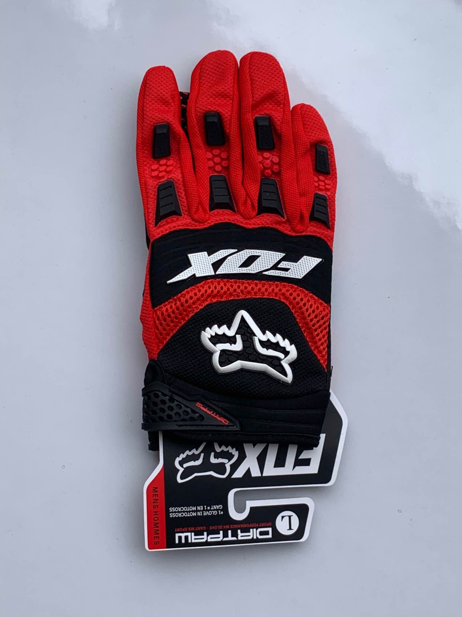 Fox Racing Gloves Red - image 5