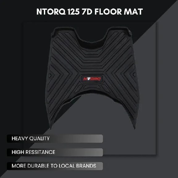 NTORQ 125 7D Premium Floor Mat | Anti-Slip Heavy-Duty TPE Material | Waterproof All-Weather Protection | Custom Fit Scooter - image 2