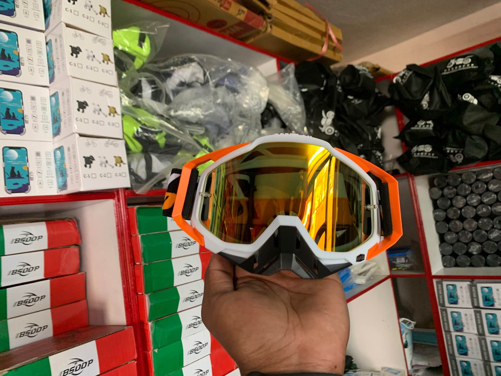 100% Dirt Goggles (ORANGE) - image 1