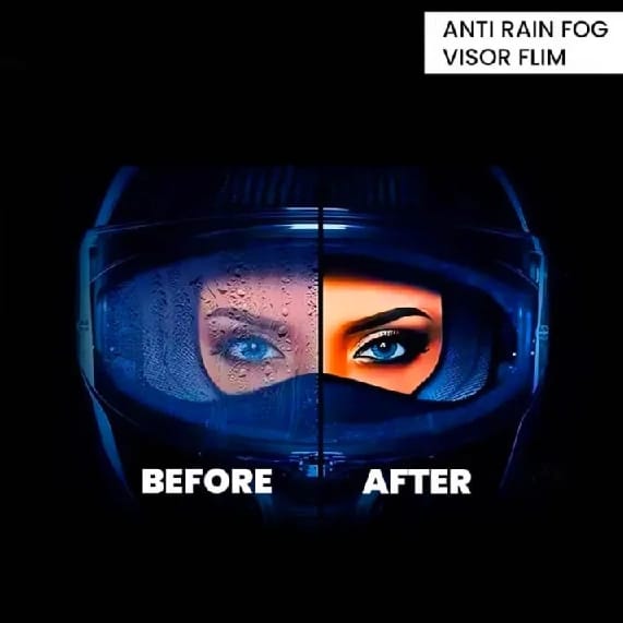Clear Anti Fog Film for Motorcycle Helmets Ultimate Visibility and Safety Upgrade - image 4