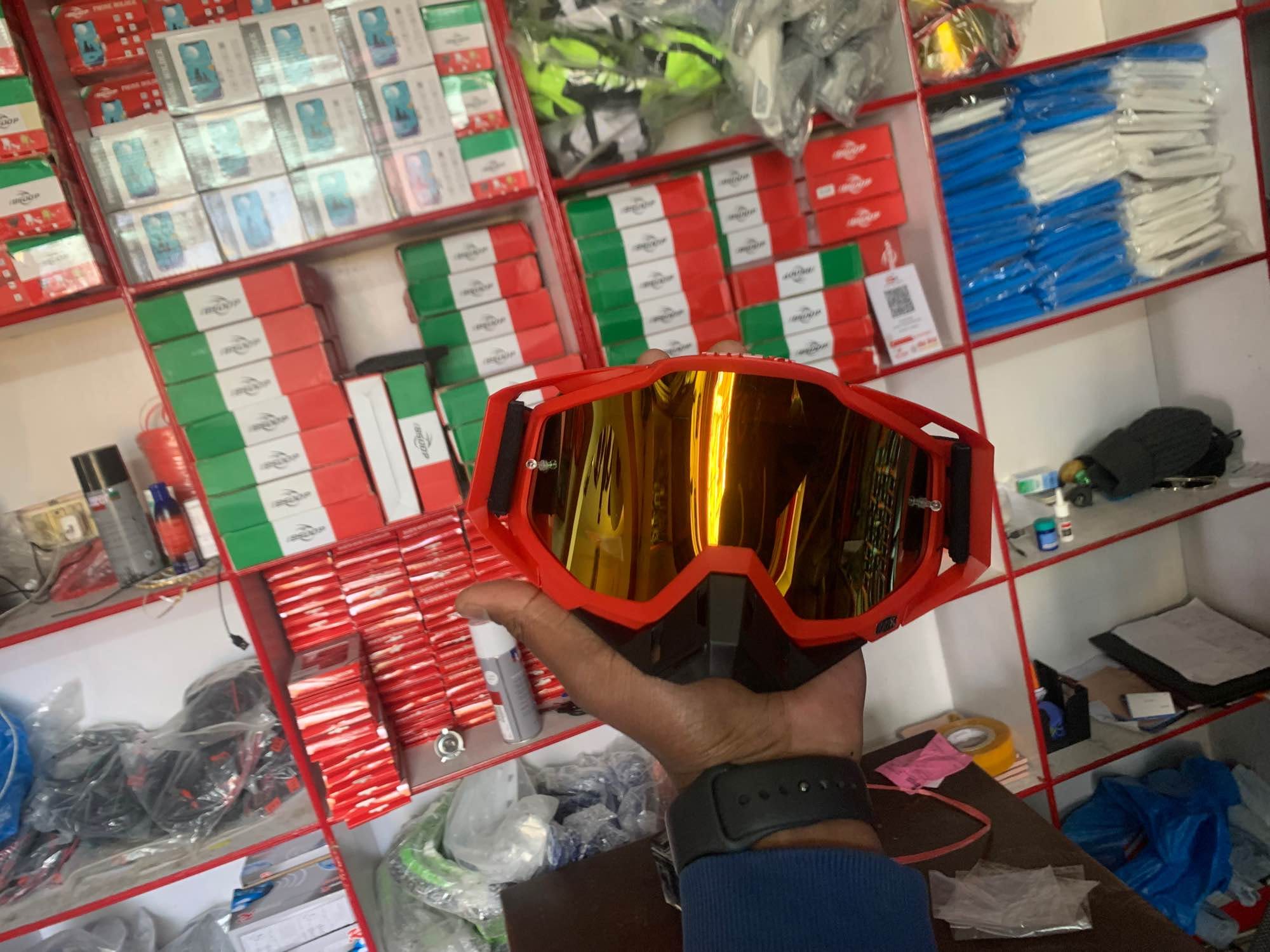 100% Dirt Goggles (RED) - image 1