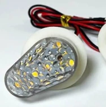 Honey Con Bike Fendor Indicator LED Light For Yamaha, Suzuki, Kawasaki, Honda Cbr, R15 V3, V4, R15 V2, Ninja (Yellow) - image 2