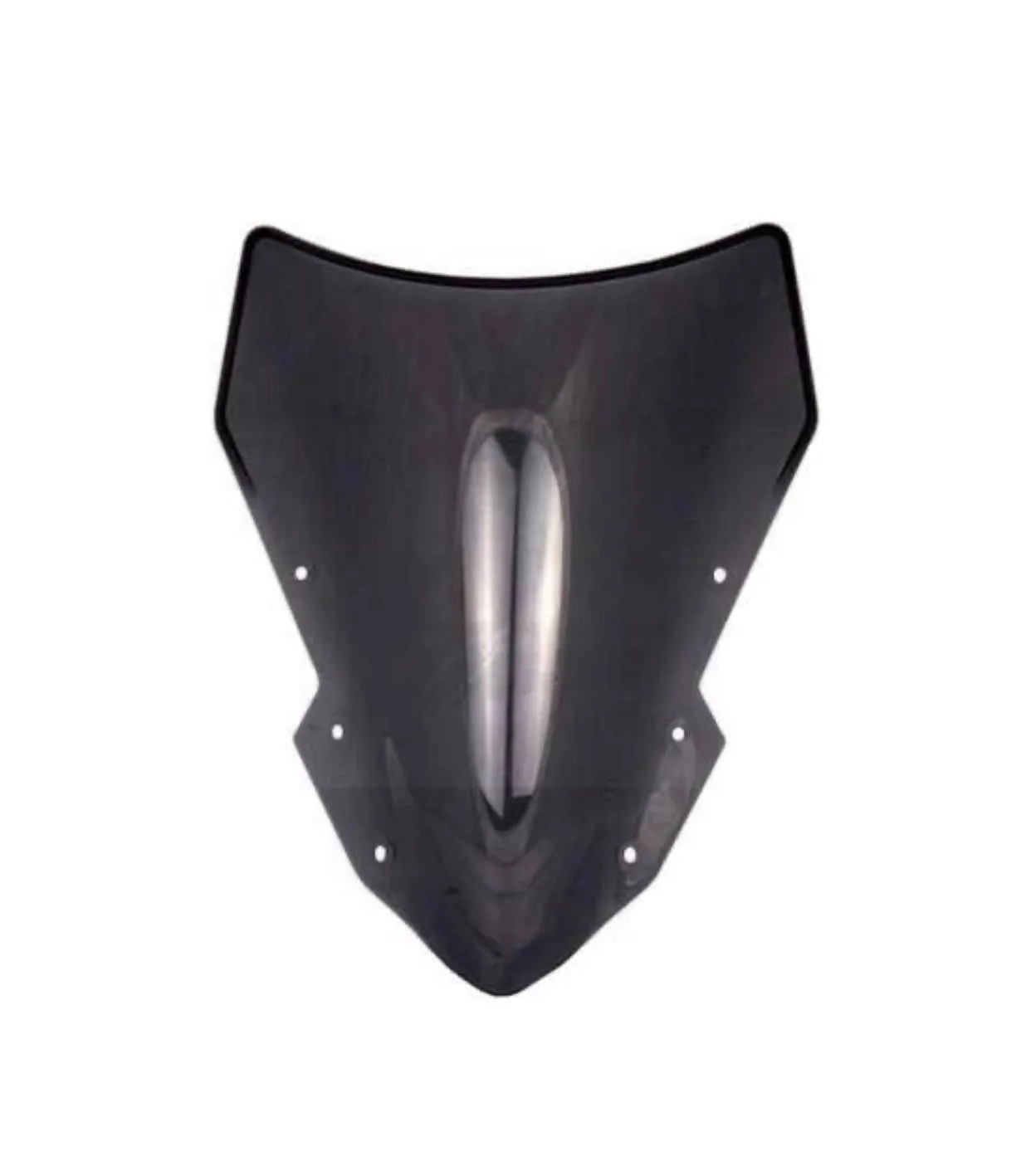 Universal Bubble Visor | World Visor Glass (Black) Universal for All Bikes - image 1