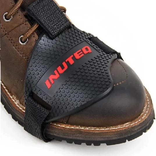 Shoe Protector for Bike Gear Shift pad for Shoes Protective for Motorbike (Black) - image 1