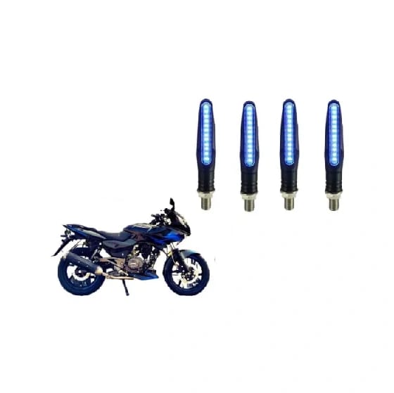 Indicator Light for All Bikes (Color Blue), LED 4pis - image 1