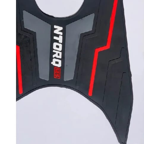 Floormat | Footmat Compatible for Tvs Ntorq 125 (Red) - image 3
