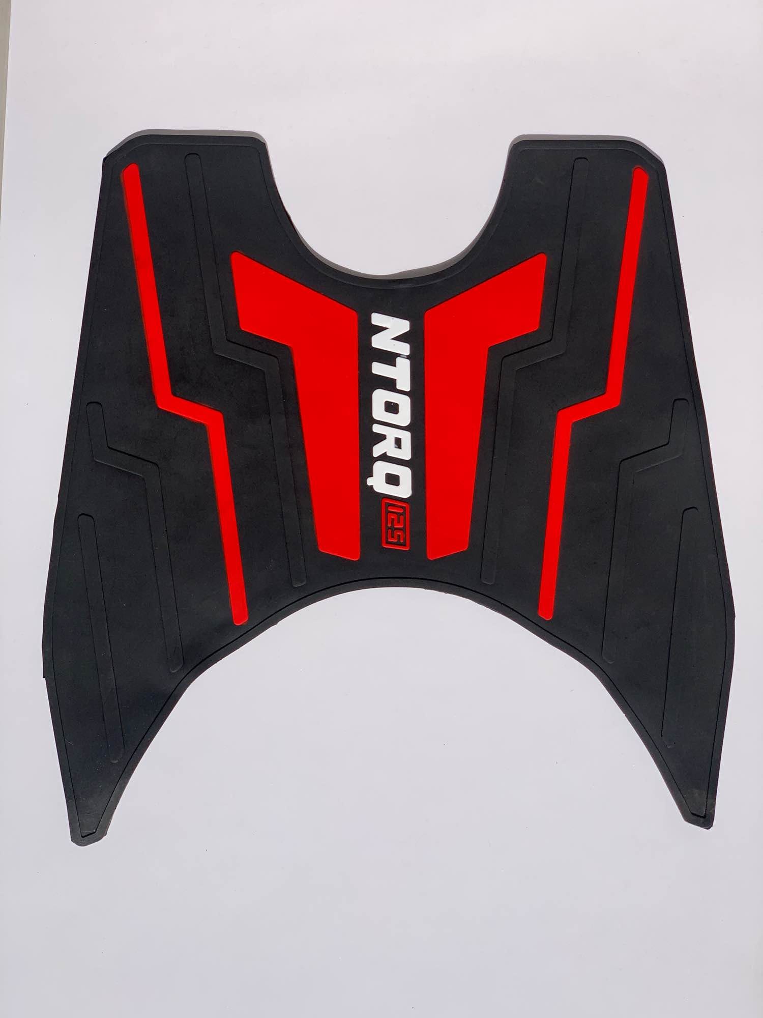 Floormat | Footmat Compatible for Tvs Ntorq 125 (Red)