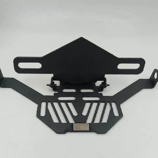 Magnetic Foldable Tail Tidy Number Plate Holder for Universal for All Bikes - image 2