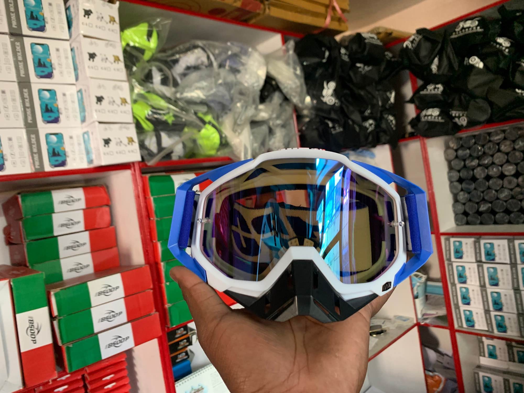 100% Dirt Goggles (BLUE) - image 1