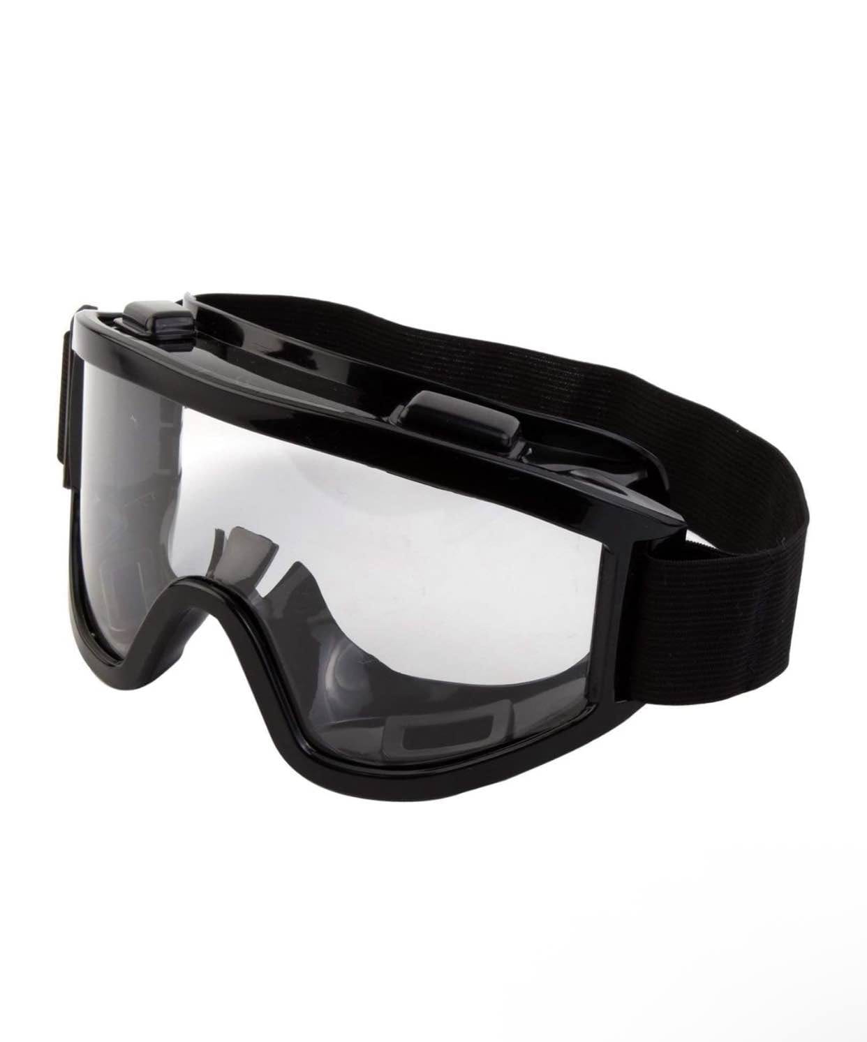 Motorcycle Racing Transparent Protective Eyewear with Adjustable Strap, UV Protection Windproof Helmet Glasses for Biking, Skiing, Snowboarding, Cycling, Off-Road - image 1