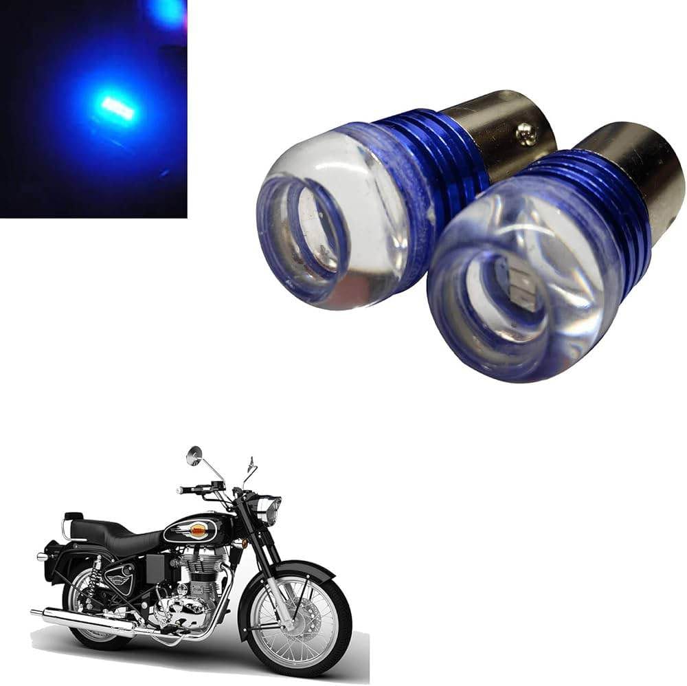 Vagary 1pcs Back Light, Brake Light, Tail Light led Parking light for Royal Enfield Bullet - image 1