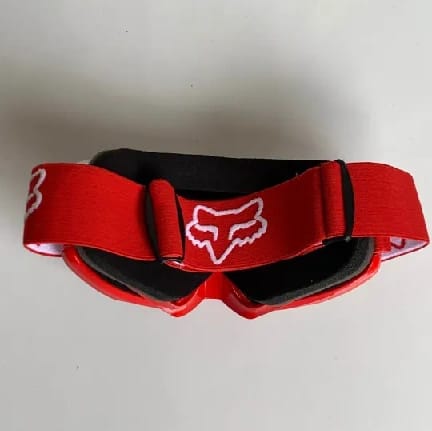 Fox Riding Goggles Red - image 2