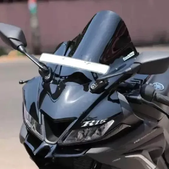 R15 V3 Bubble Visor (BLACK) - image 4