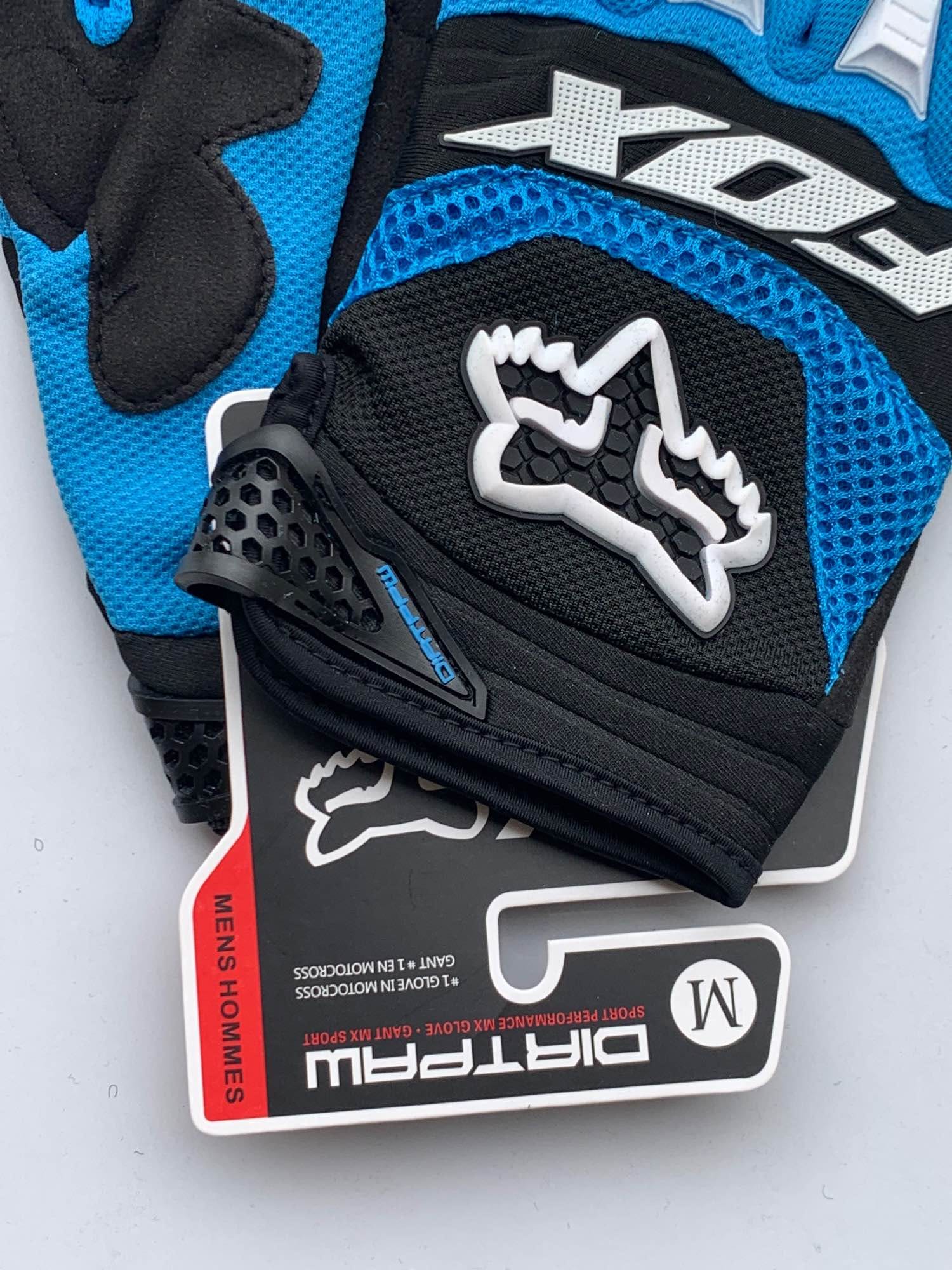 Fox Rider Gloves Blue - image 2