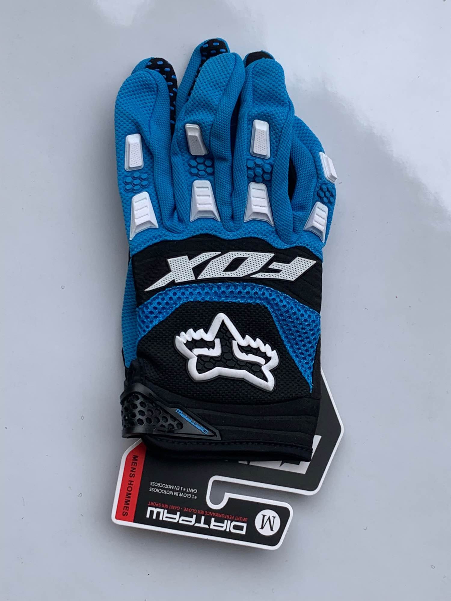 Fox Rider Gloves Blue - image 3