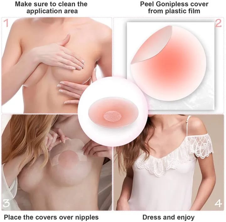 Reusable Nipple Cover For Women - image 1