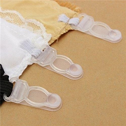Cami Secret Set Of 3 Clip-On Camisole- Black/White/Beige - image 4