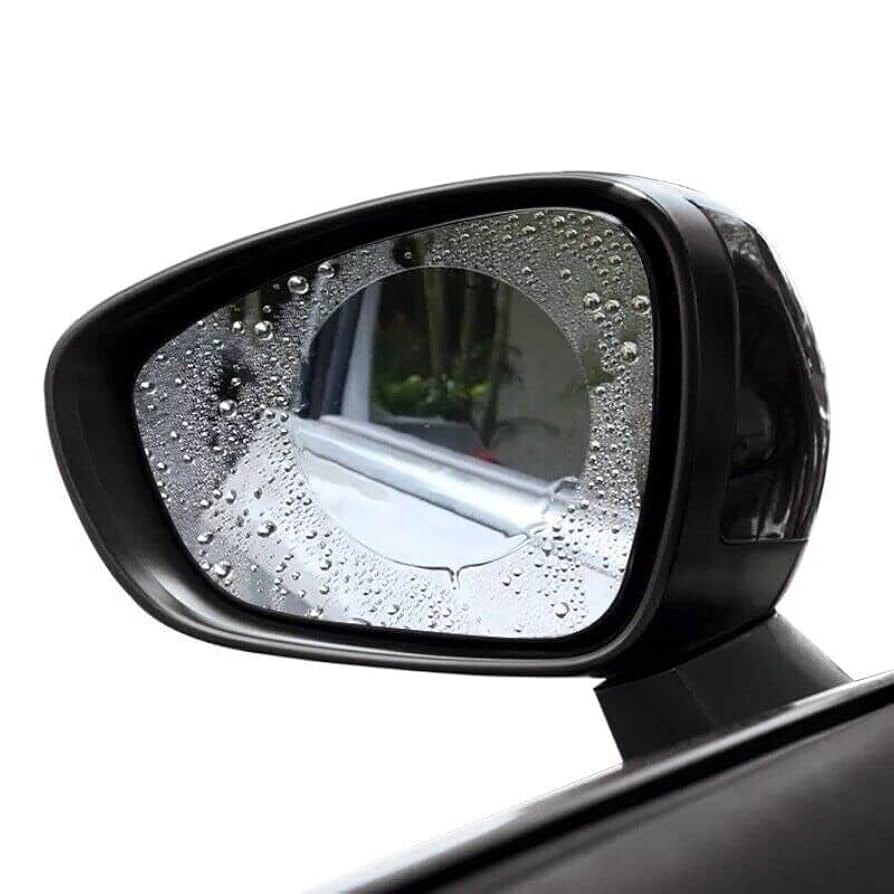 Universal Waterproof Rearview Mirror Film Car Stickers Antifog Auto Dimming Sticker Rain-Proof Vinyl Wrap Film - image 2