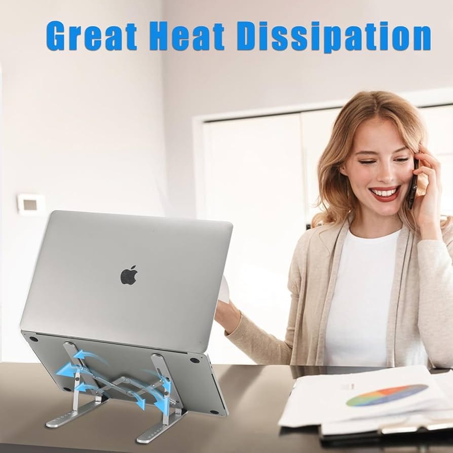 Laptop Stand,Adjustable Laptop Stand,Aluminum Laptop Stands,Ergonomic Laptop Stands - image 2