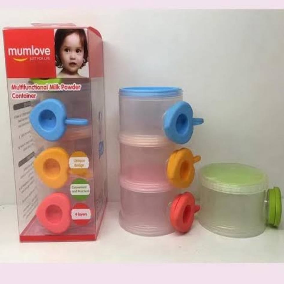 Multi Functional Milk Powder Container 4-Layer - image 3