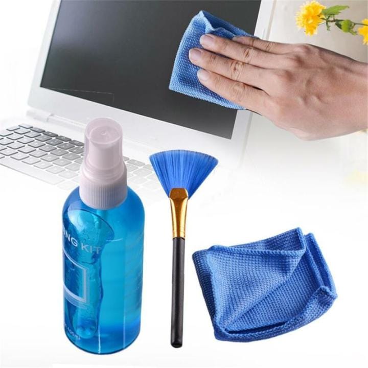 New 3-in-1 Mac Screen Cleaner Kit with Cleaning Gel, Microfiber Cloth, and Screen Scrubber for Mac Accessories - image 3