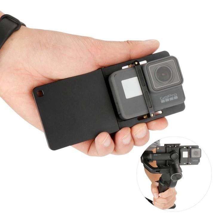 Mount Plate Adapter for DJI Osmo Zhiyun Mobile Gimbal Handheld, Switch Mount Plate Adapter for GoPro Hero And Action Cameras - image 1