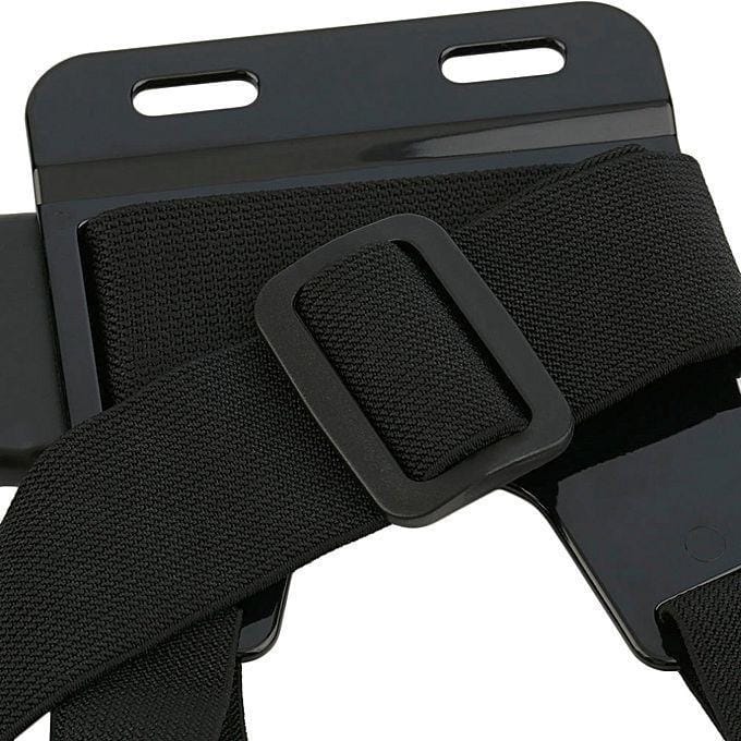 New Adjustable Lightweight 3-Point Elastic Chest Mount Harness for GoPro Cameras - Black - image 2