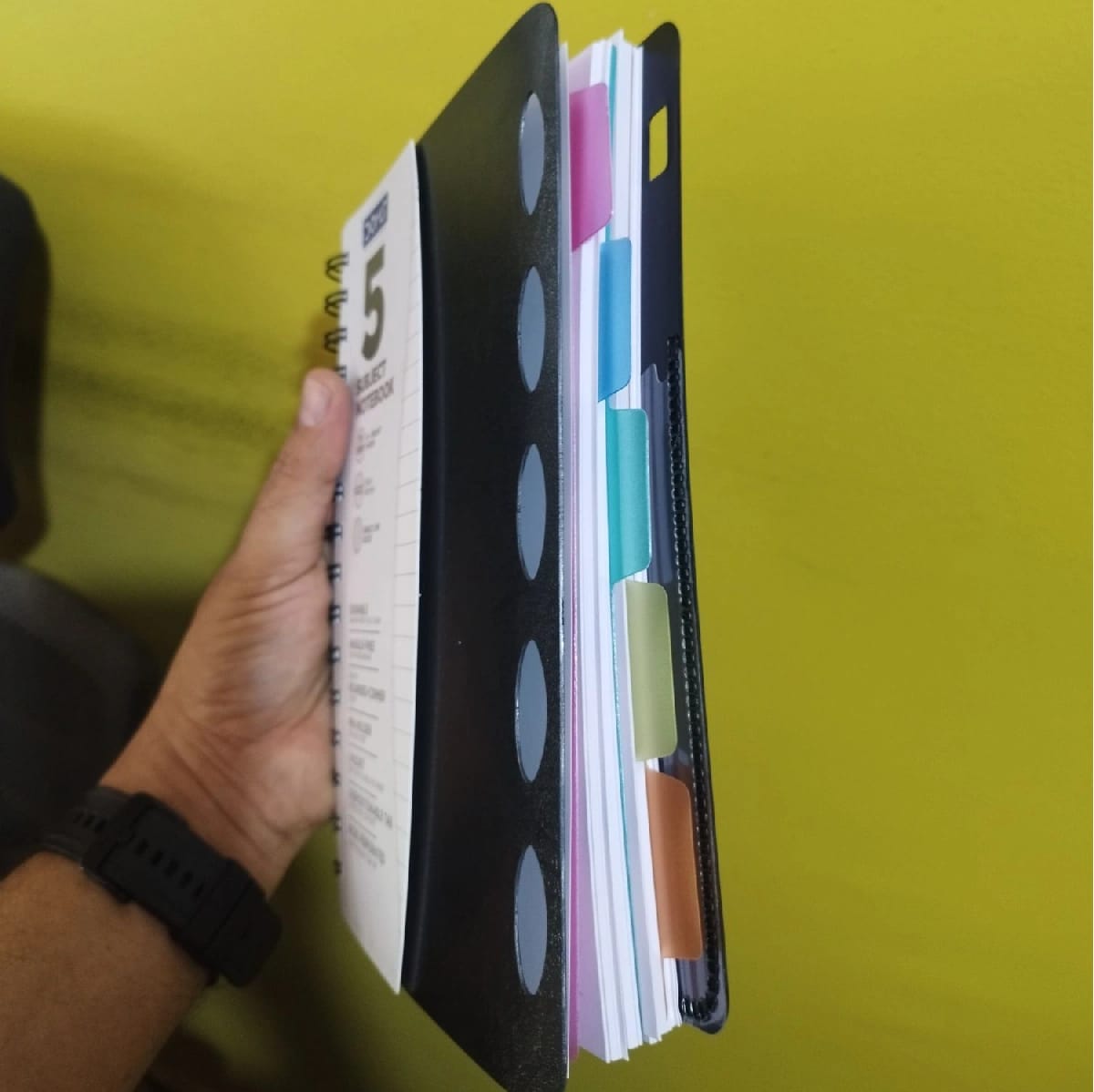 5 subject Doms Notebook A5 Size 300 Pages 70 Gsm Paper Single Pc - image 3