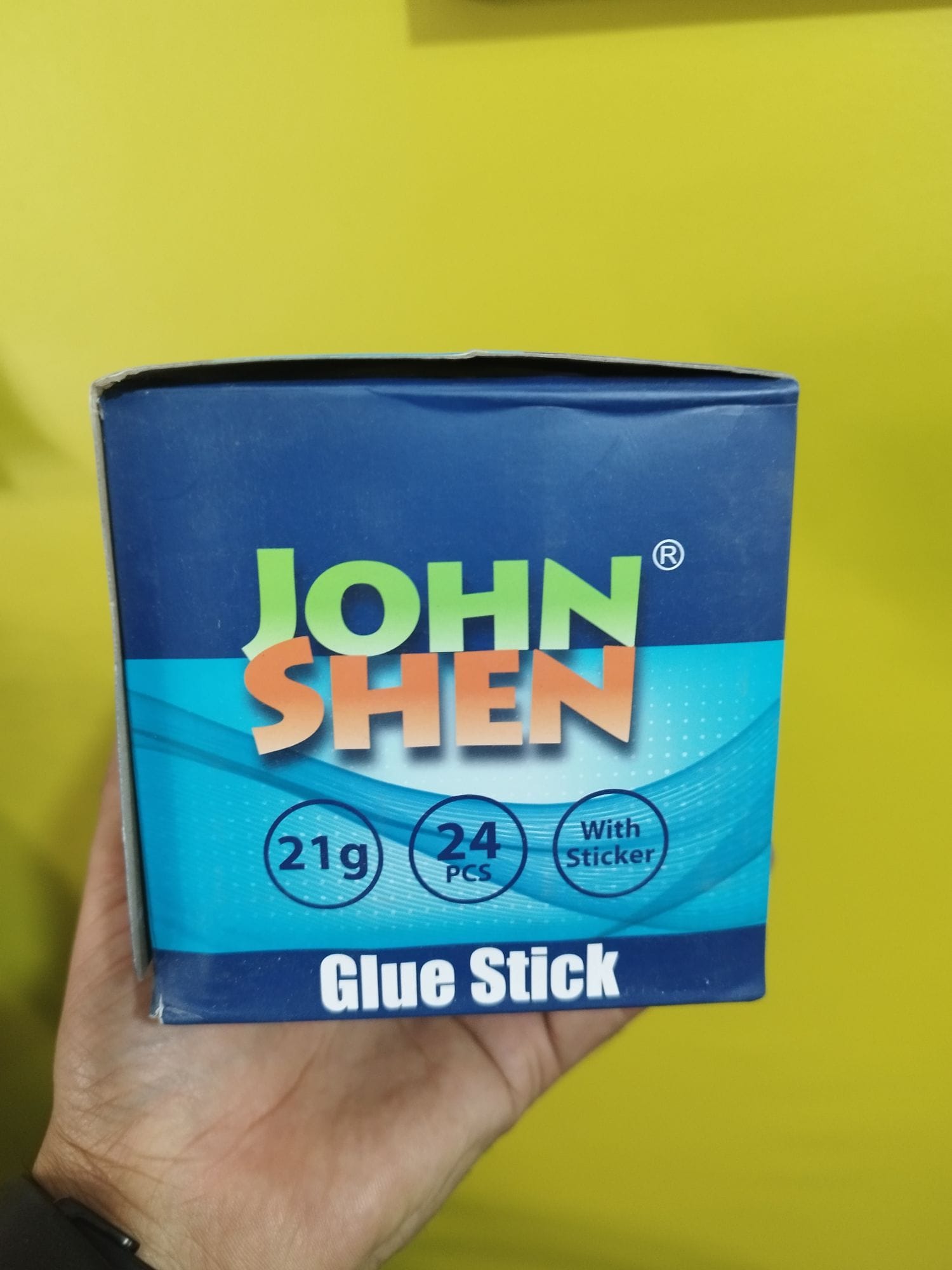 Glue Stick John Shen 21 Gram 24 Pcs Box - image 1