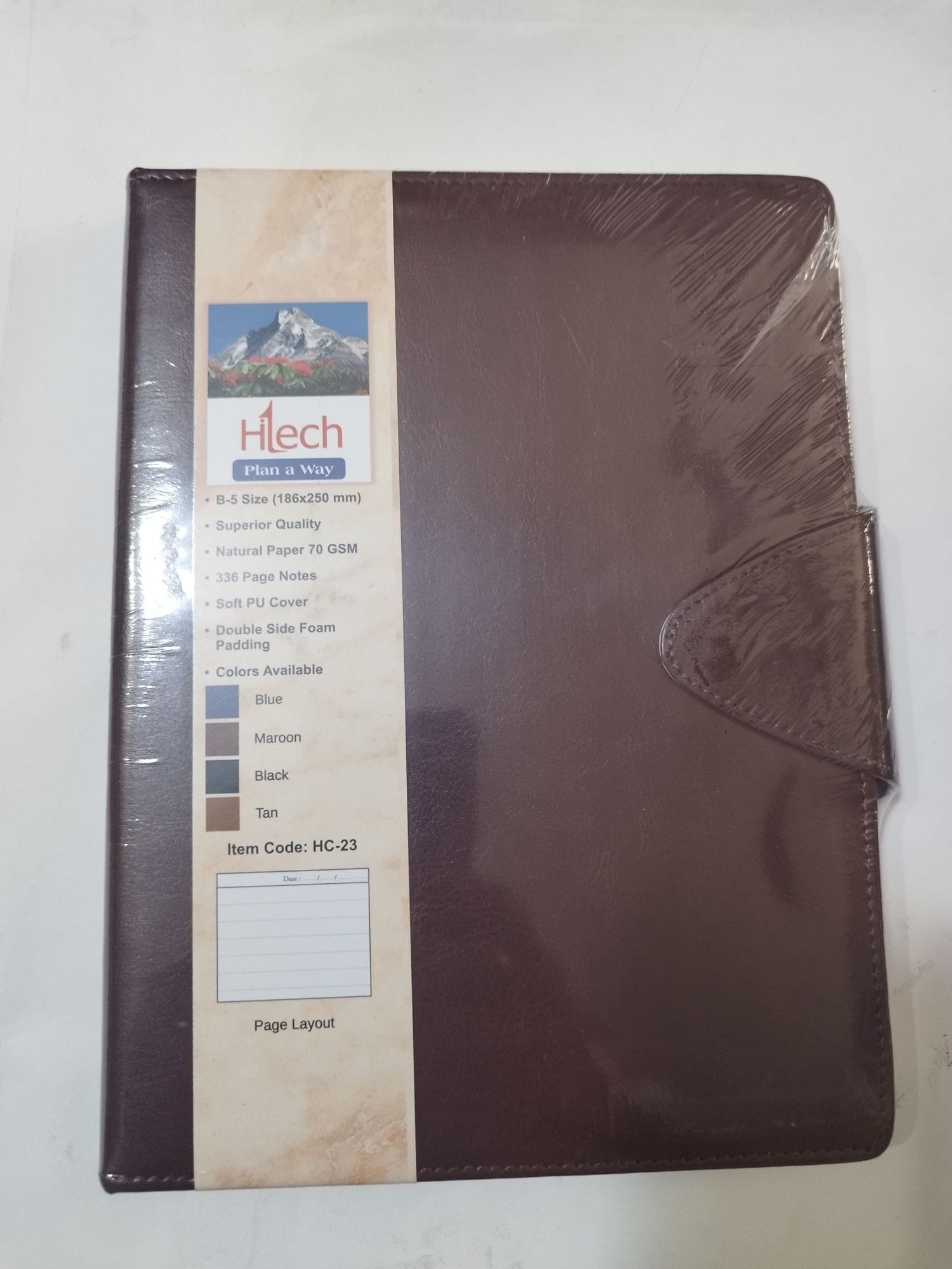 Hitech Executive Note Book B5 Size Indian 336 Pages Single Pc - image 3