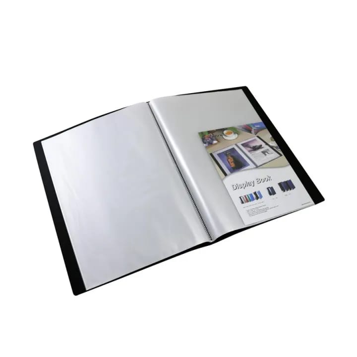 Comix Blue Clear File Fs - 40 Pocket - image 2