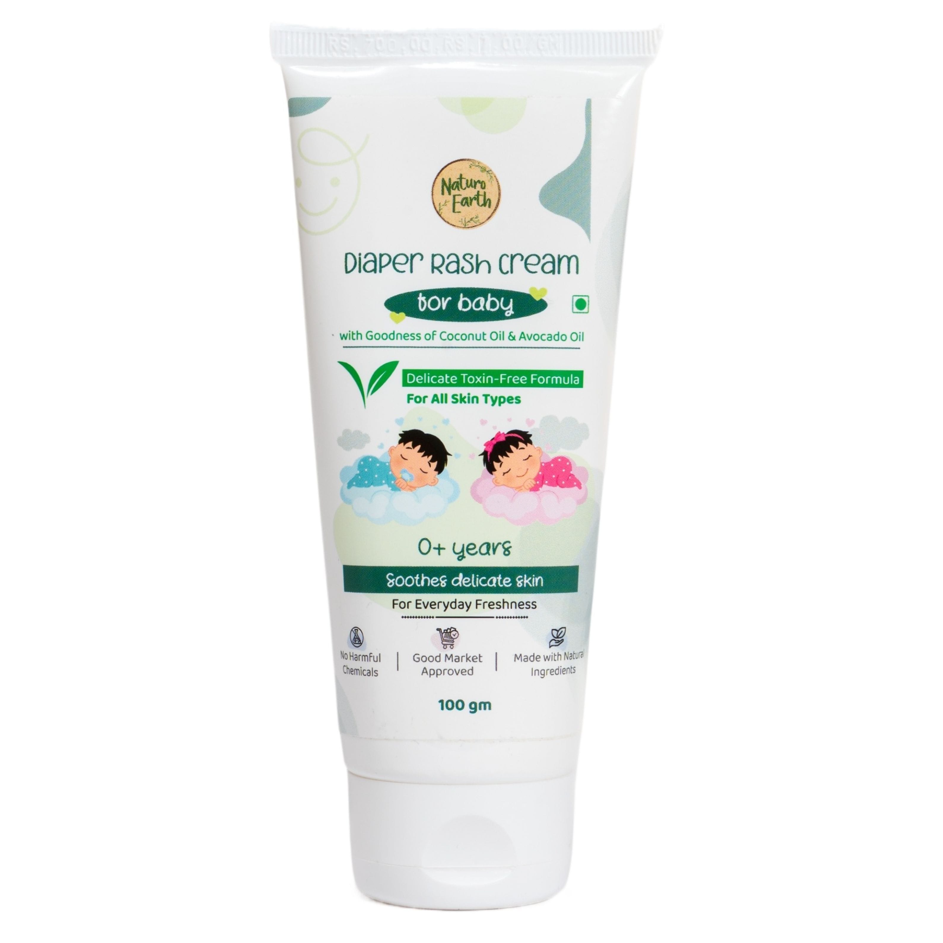 Naturo Earth Diaper Rash Cream For Baby | 100gm - image 2