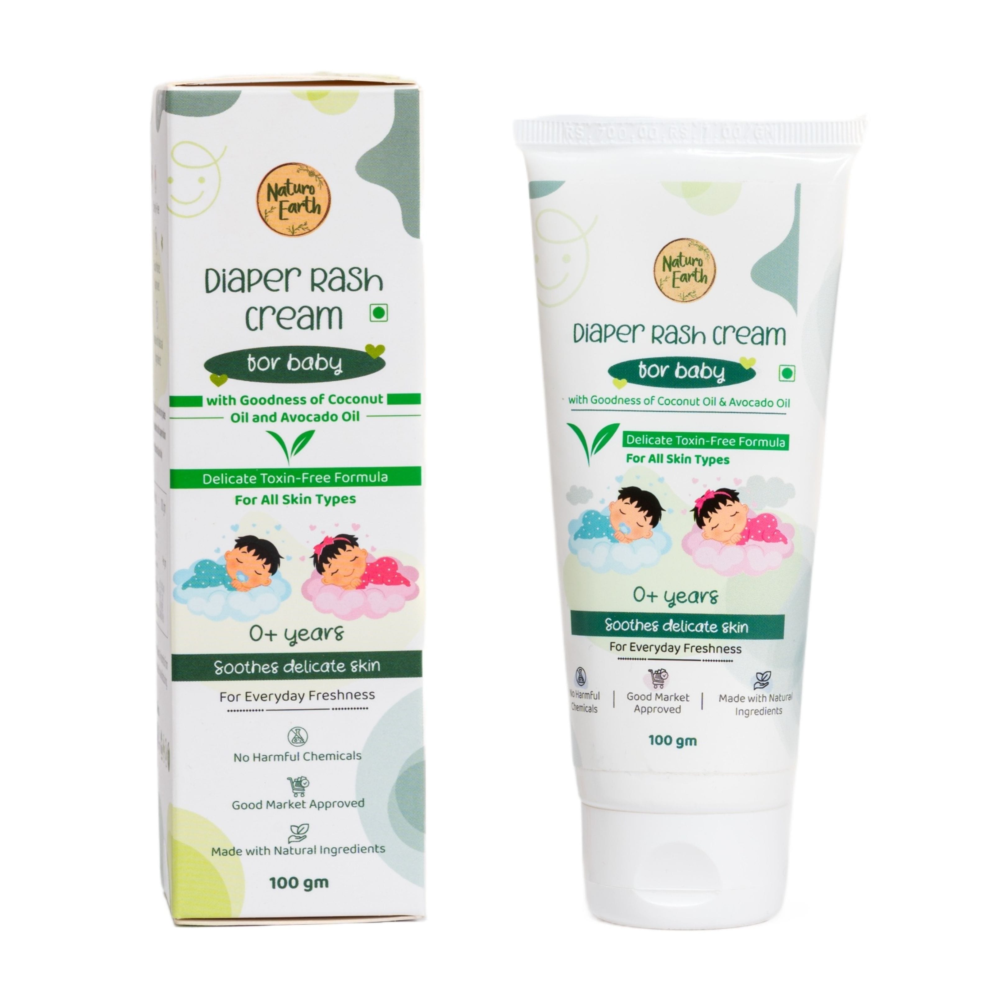 Naturo Earth Diaper Rash Cream For Baby | 100gm - image 3