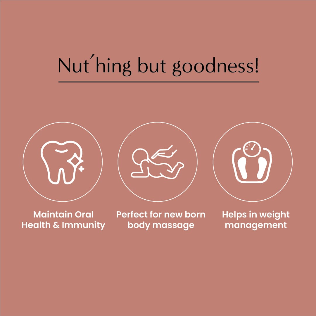 Naturo Earth Organic Cold Pressed Extra Virgin Coconut Oil 500Ml - image 5