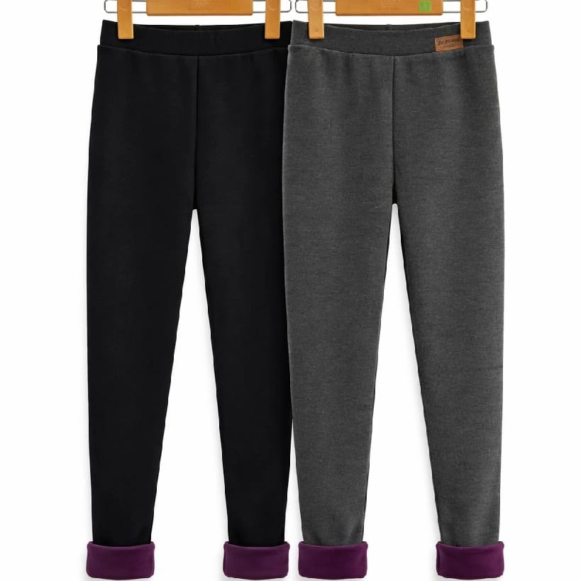 38KGS TO 60KGS Ladies Winter Warm Thermal Leggings With Inner Fleece – Stretchable & Comfortable - image 1