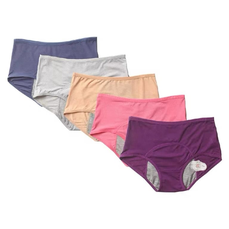 Menstrual Leak Protection Period Panty For Women-2 Pcs - image 1