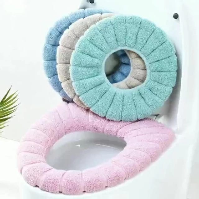 Washable Soft Warmer Toilet Seat Cover - image 1